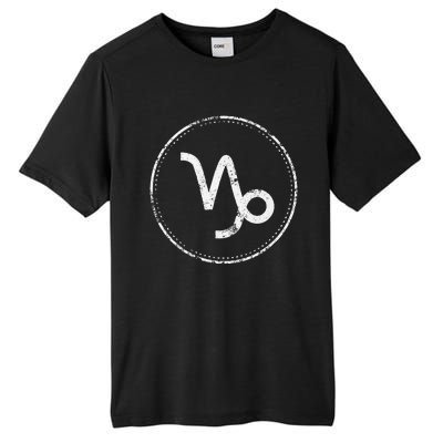 Capricorn Sign – Astrology Zodiac Tall Fusion ChromaSoft Performance T-Shirt