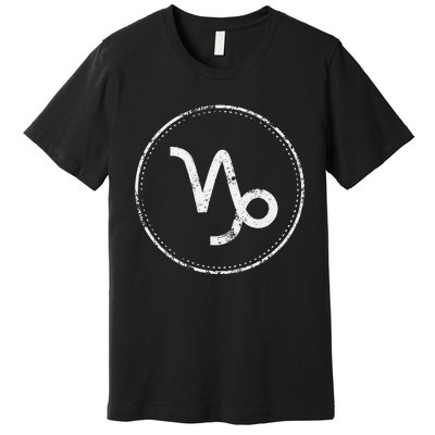 Capricorn Sign – Astrology Zodiac Premium T-Shirt