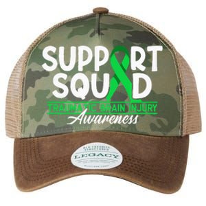 Cancer Support Awareness Squad I TBI Traumatic Brain Injury Legacy Tie Dye Trucker Hat