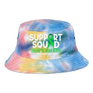 Cancer Support Awareness Squad I TBI Traumatic Brain Injury Tie Dye Newport Bucket Hat