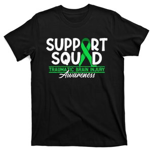 Cancer Support Awareness Squad I TBI Traumatic Brain Injury T-Shirt