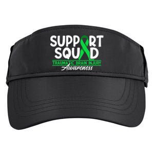 Cancer Support Awareness Squad I TBI Traumatic Brain Injury Adult Drive Performance Visor