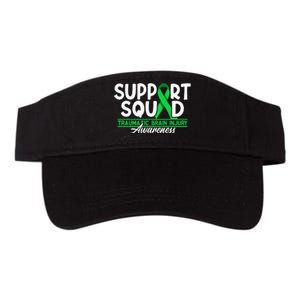 Cancer Support Awareness Squad I TBI Traumatic Brain Injury Valucap Bio-Washed Visor