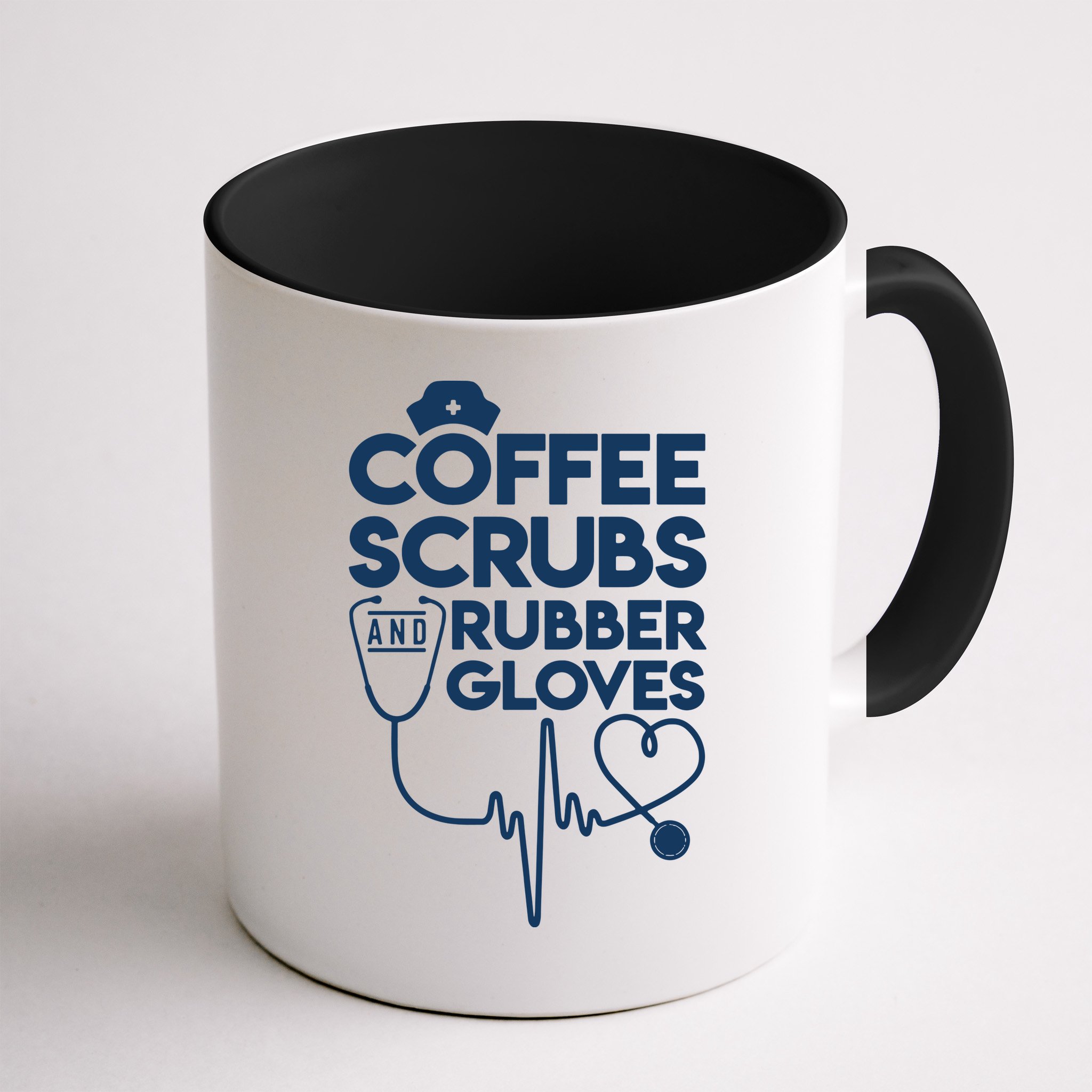 Coffee Scrubs And Rubber Mug