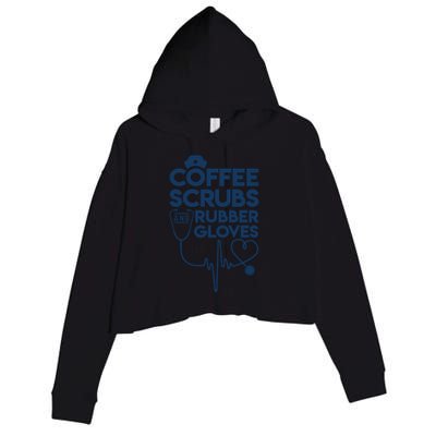 Coffee Scrubs And Rubber Crop Fleece Hoodie