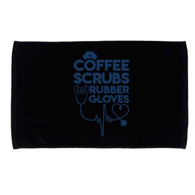 Coffee Scrubs And Rubber Microfiber Hand Towel