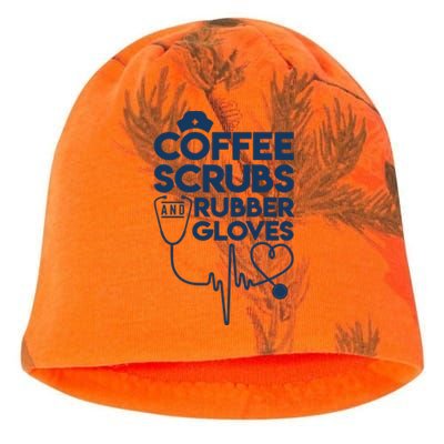 Coffee Scrubs And Rubber Kati - Camo Knit Beanie