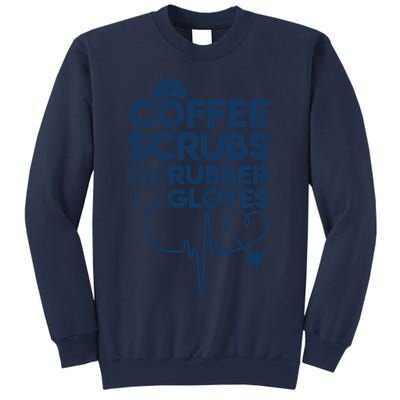 Coffee Scrubs And Rubber Sweatshirt