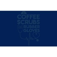 Coffee Scrubs And Rubber Bumper Sticker