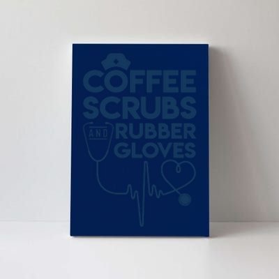 Coffee Scrubs And Rubber Canvas