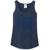 Coffee Scrubs And Rubber Ladies Essential Tank