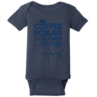 Coffee Scrubs And Rubber Baby Bodysuit