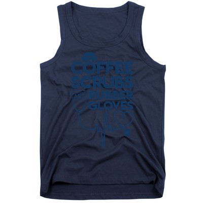 Coffee Scrubs And Rubber Tank Top