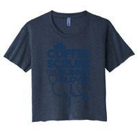 Coffee Scrubs And Rubber Women's Crop Top Tee