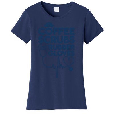 Coffee Scrubs And Rubber Women's T-Shirt