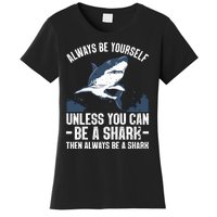 Cool Shark Art For Megalodon Sharks Biology Ocean Women's T-Shirt