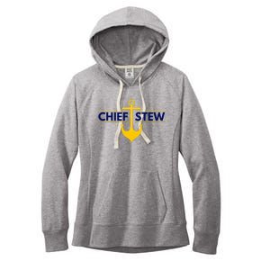 Chief Stew Aka Chief Stewardess Women's Fleece Hoodie