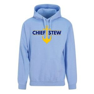 Chief Stew Aka Chief Stewardess Unisex Surf Hoodie