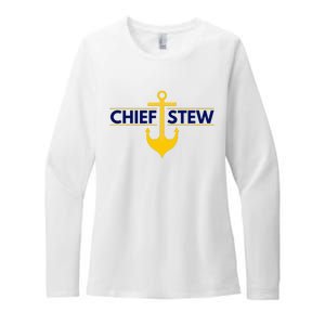 Chief Stew Aka Chief Stewardess Womens CVC Long Sleeve Shirt