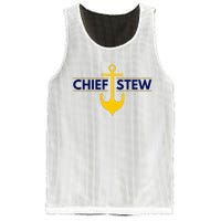 Chief Stew Aka Chief Stewardess Mesh Reversible Basketball Jersey Tank