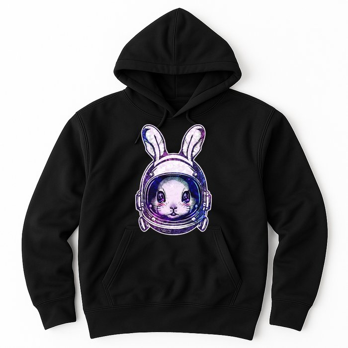 Cute Space Astronaut Bunny Rabbit Hoodie