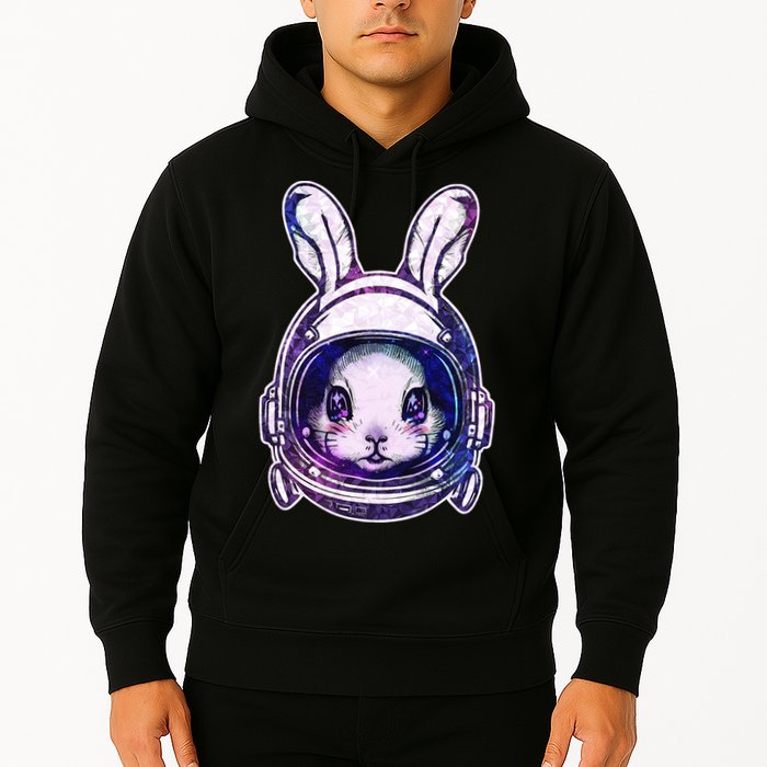 Cute Space Astronaut Bunny Rabbit Hoodie