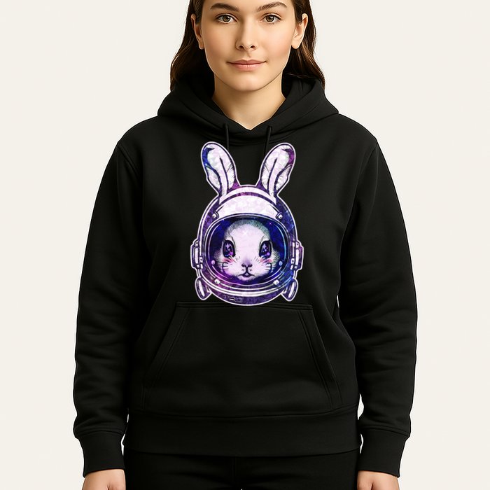 Cute Space Astronaut Bunny Rabbit Hoodie