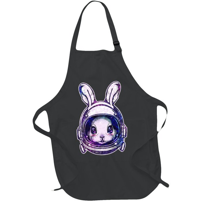 Cute Space Astronaut Bunny Rabbit Apron