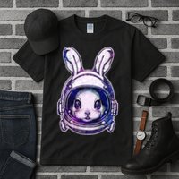 Cute Space Astronaut Bunny Rabbit Tall T-Shirt