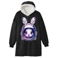 Cute Space Astronaut Bunny Rabbit Hooded Wearable Blanket