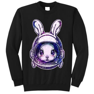 Cute Space Astronaut Bunny Rabbit Tall Sweatshirt