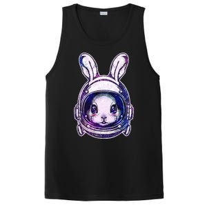 Cute Space Astronaut Bunny Rabbit PosiCharge Competitor Tank