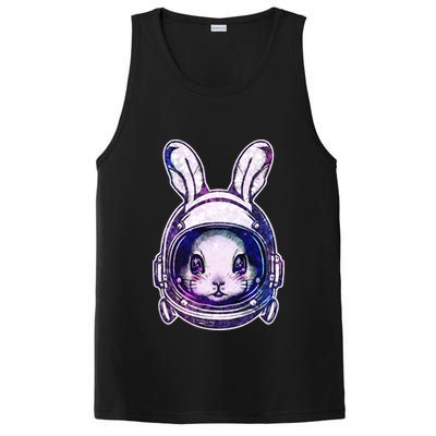 Cute Space Astronaut Bunny Rabbit PosiCharge Competitor Tank