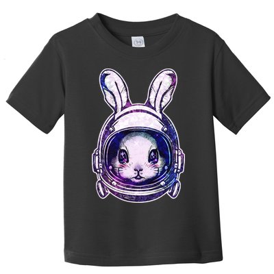 Cute Space Astronaut Bunny Rabbit Toddler T-Shirt