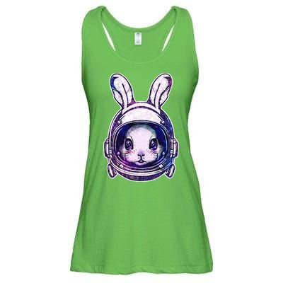 Cute Space Astronaut Bunny Rabbit Ladies Essential Flowy Tank