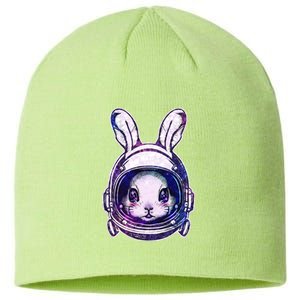 Cute Space Astronaut Bunny Rabbit Sustainable Beanie