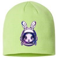 Cute Space Astronaut Bunny Rabbit Sustainable Beanie