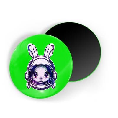 Cute Space Astronaut Bunny Rabbit Magnet
