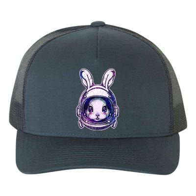 Cute Space Astronaut Bunny Rabbit Yupoong Adult 5-Panel Trucker Hat