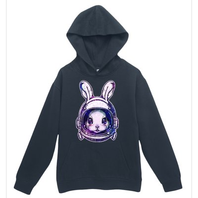 Cute Space Astronaut Bunny Rabbit Urban Pullover Hoodie