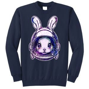 Cute Space Astronaut Bunny Rabbit Tall Sweatshirt