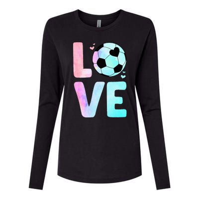 Cool Soccer Art For Themed Soccer Player Womens Cotton Relaxed Long Sleeve T-Shirt