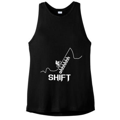 Cool Style Awesome Bicycle Ladies PosiCharge Tri-Blend Wicking Tank