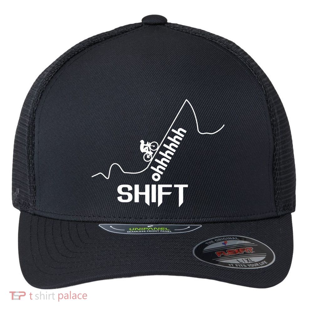 Cool Style Awesome Bicycle Flexfit Unipanel Trucker Cap