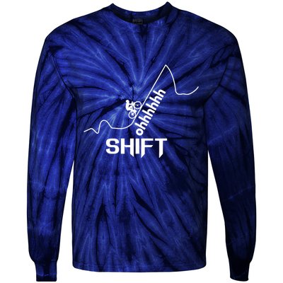 Cool Style Awesome Bicycle Tie-Dye Long Sleeve Shirt
