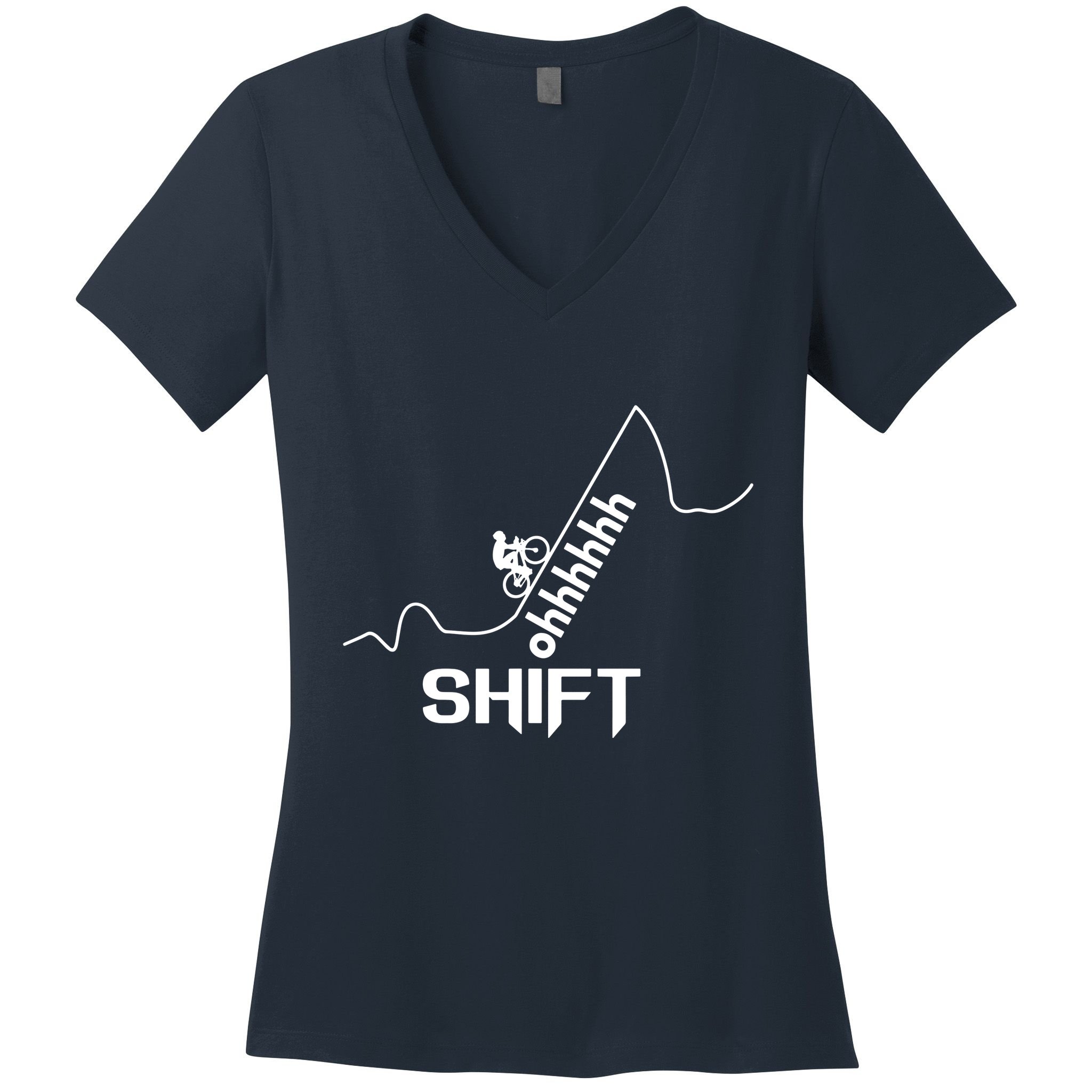 Cool Style Awesome Bicycle Women's V-Neck T-Shirt