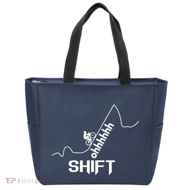 Cool Style Awesome Bicycle Zip Tote Bag