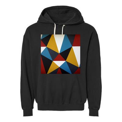 Cool Shape Abstract Singleton Iterator Garment-Dyed Fleece Hoodie