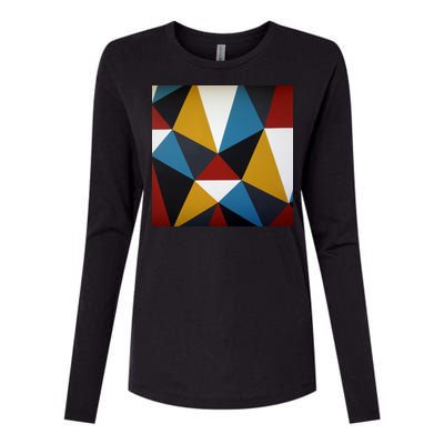 Cool Shape Abstract Singleton Iterator Womens Cotton Relaxed Long Sleeve T-Shirt