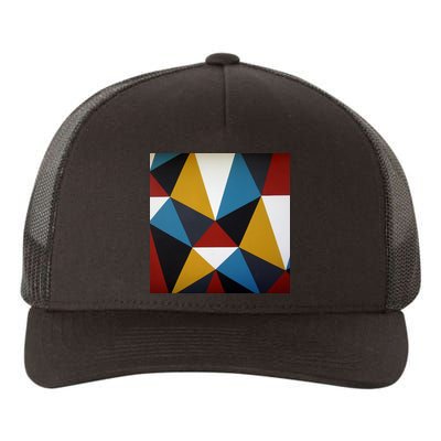 Cool Shape Abstract Singleton Iterator Yupoong Adult 5-Panel Trucker Hat